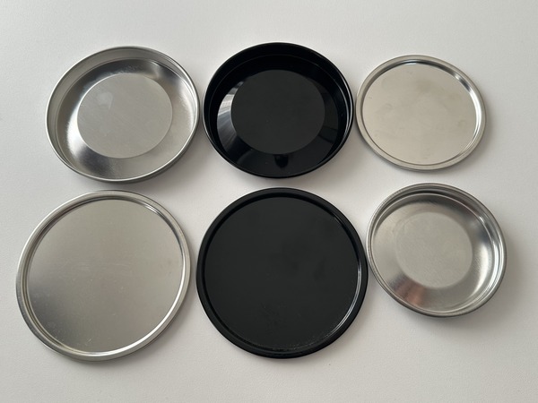 Metalni poklopci za okrugle kutije i hilzne