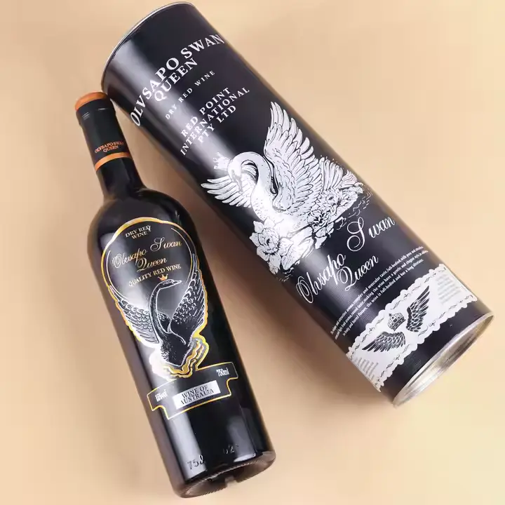 kutija za vino okrugla